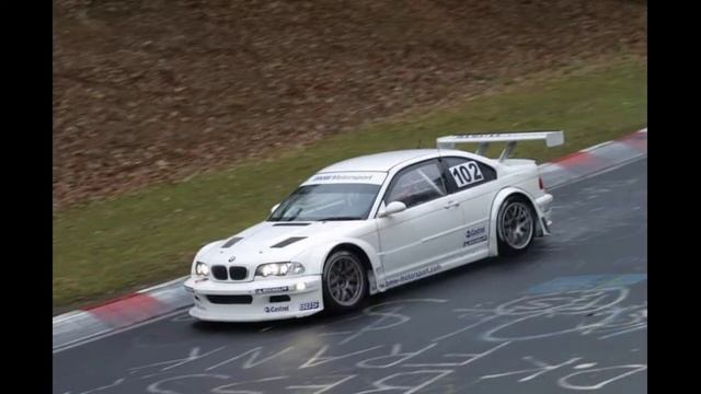 BMW M3 GTR VLN Test Und Einstellfahrten 2004