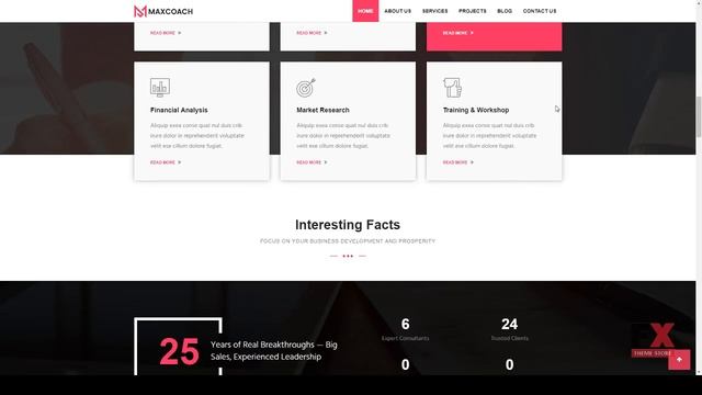 Maxcoach - Business Consulting WordPress Theme Esmund Jerold смотреть онлайн