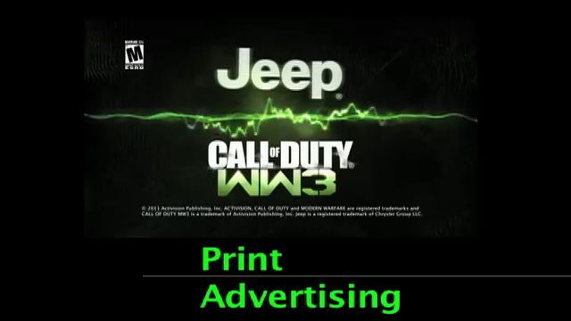 2012 Jeep Wrangler Call of Duty MW3 Special Edition смотреть онлайн