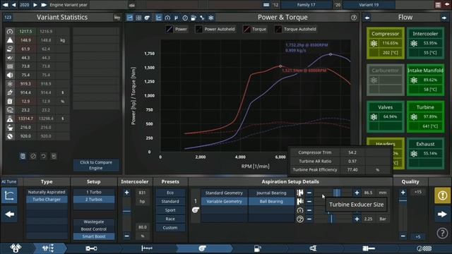 The Most POWERFUL 60-degree 3.0L V6 I Have Built - Automation The Car Company Tycoon