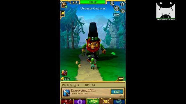 EverClicker Android GamePlay (By KingsIsle Entertainment, Inc) смотреть онлайн