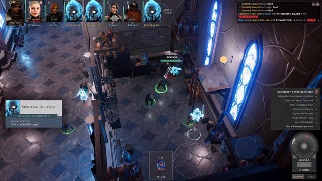 Solasta Crown of the Magister - Wizards Tower: Open the gate & Enter Laboratory смотреть онлайн
