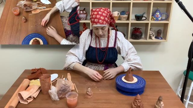 Мастер-класс по изготовлению керамического изделия "Барыня" смотреть онлайн