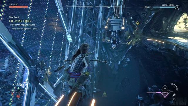Horizon Forbidden West - Find A Way Up To The Repair Bay Core (Repair Bay Tau / Dying Lands Quest)
