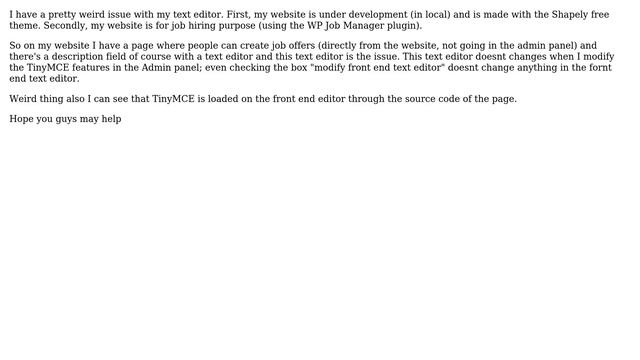 Wordpress: Front End Editor смотреть онлайн