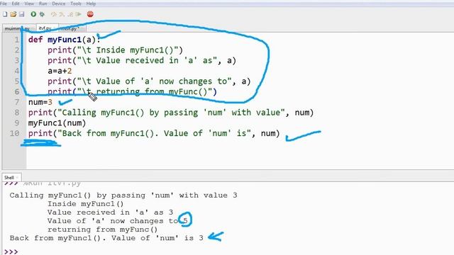 Passing Mutable and Immutable Type Values to a Function смотреть онлайн