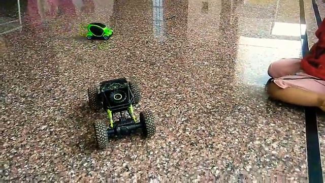 Cute Baby Playing with Remote Car || by my cute munchkin смотреть онлайн