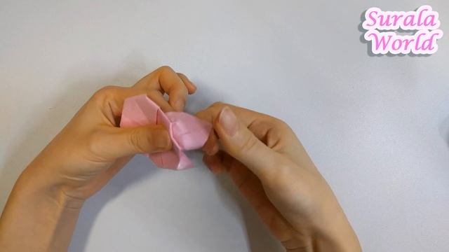 Origami - Water Lily (flower, lotus) смотреть онлайн