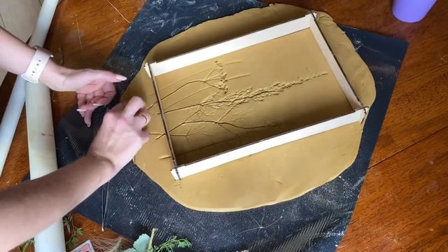 ботаническое Панно из гипса | Botany Plaster Panel