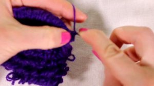 Как связать шубку для Барби  Ещё один способ