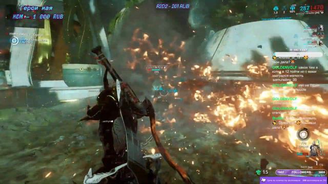 Елена изучает Парадокс Дувири💚Warframe🌳~ 💚 Стрим 18+ смотреть онлайн