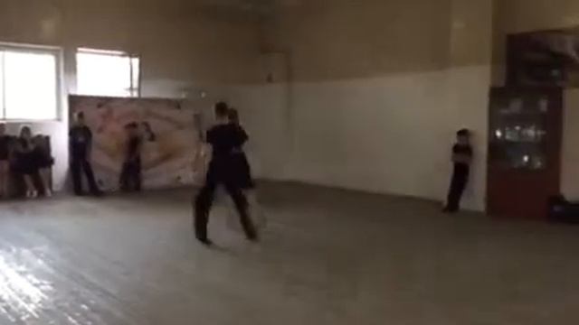 Танцуют Грибаков Федор и Суворова Анна. ТСК "Вариант" Ульяновск. Спортивные бальные танцы смотреть онлайн
