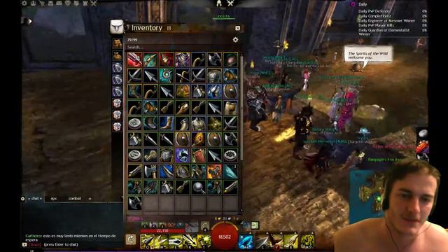 Guild Wars 2 БАРДАК И PvP ☺ Тангар Игроглаз — Онлайн игры, MMO и MMORPG смотреть онлайн