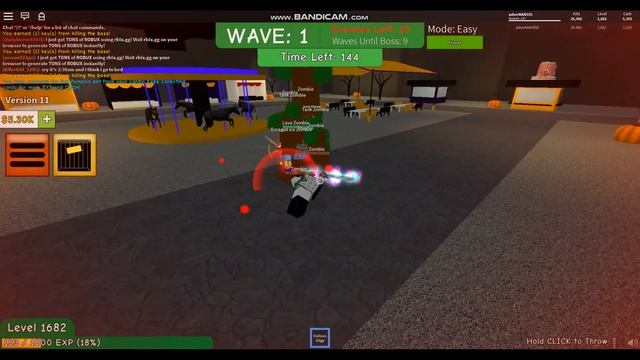 Roblox - Zombie Attack 2nd Halloween Event Reward! смотреть онлайн
