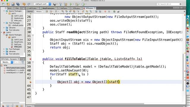 Java 2 - Lab52 - P5 - Su Dung DefaultTableModel смотреть онлайн