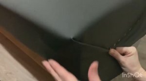 Частичная перетяжка дивана своими руками