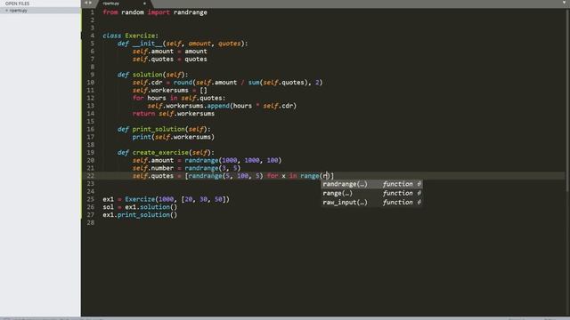 Python Math 4 - Divide in proportion exercise generator смотреть онлайн