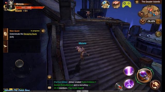 Dragon Revolt - Classic MMORPG #3 Gameplay Прохождение Android/iOS Начало игры за Мага и мое мнение смотреть онлайн