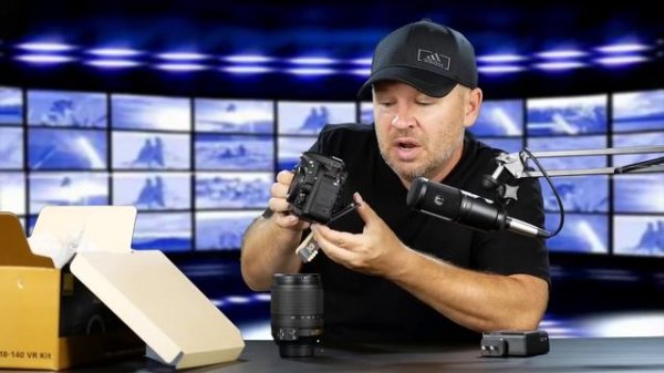 Nikon D7500 w 18-140mm VR Kit Lens Unboxing & Initial Impressions