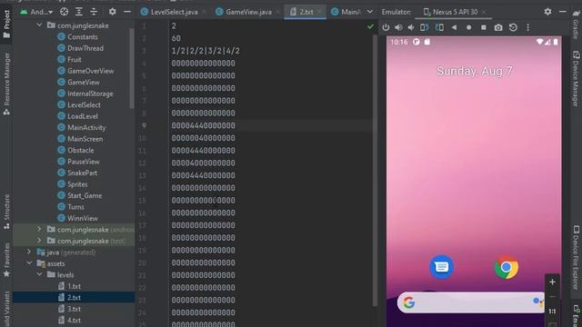 Android Studio game developement- create advenced snake game from scratch - #0 смотреть онлайн