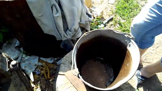 делаем мангал(гриль) из ведра и куска железа смотреть онлайн