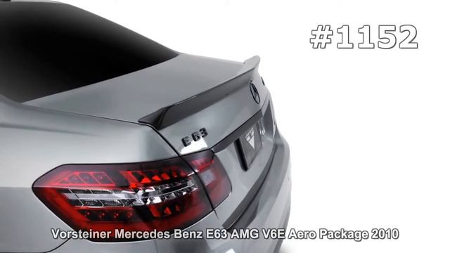 #1152. Vorsteiner Mercedes Benz E63 AMG V6E Aero Package 2010 (Концепт и тюнинг) смотреть онлайн