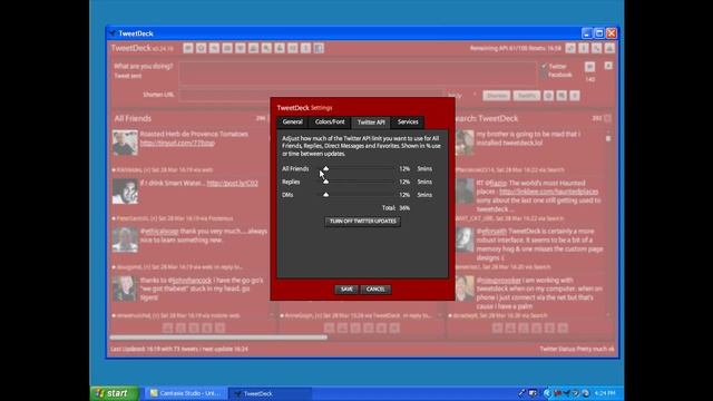 TweetDeck - Twitter API Settings смотреть онлайн