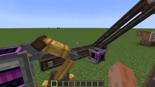 Завод в Minecraft с модом Create. смотреть онлайн