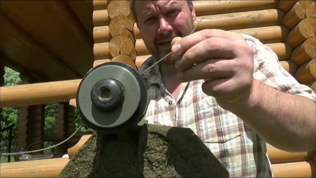 Леска для триммера из пластиковых бутылок.mp4 смотреть онлайн