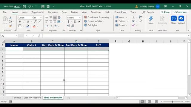 Excel VBA Automatoin #9 (Hindi) | Live Time & Motion Automation |ये तो आज का डिमांड है|Sharda Manda смотреть онлайн