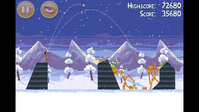 Angry Birds Seasons 2012 - Wreck the Halls 1-18 смотреть онлайн
