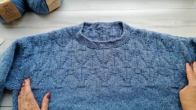 Джемпер женский из альпака смотреть онлайн