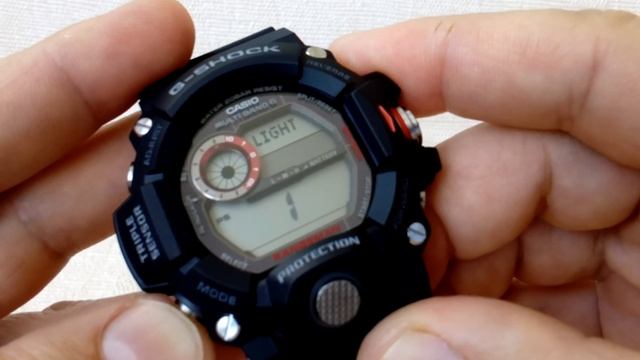 G-SHOCK GW-9400-1A ОБЗОР, УПРАВЛЕНИЕ/GW-9400-1A OVERVIEW, MANAGEMENT смотреть онлайн