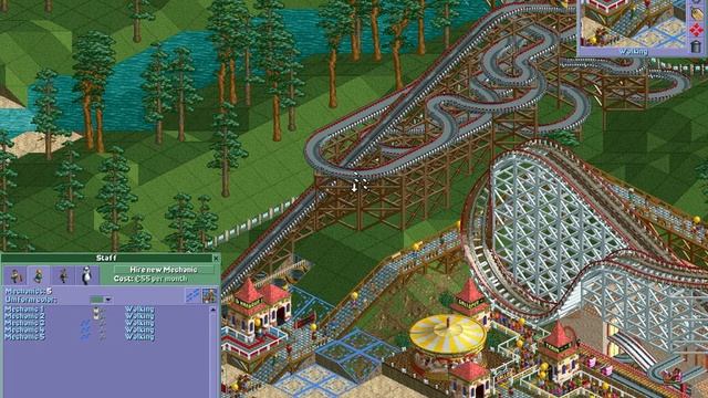 Rollercoaster Tycoon Corkscrew Follies #37 (Haunted Harbor: More cheese please) смотреть онлайн