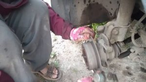 Замена тормозных дисков и тормозных колодок. Ока ужас. Home&Cars.