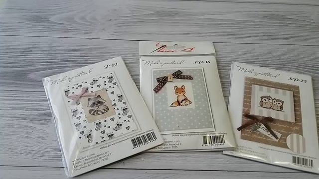 Мир вышивки. Обзор посылочки за март 2018 смотреть онлайн