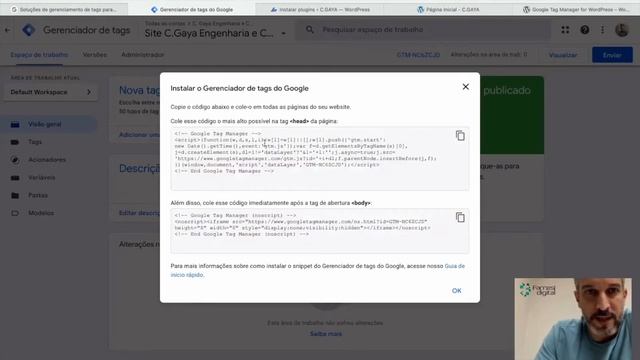 Como Instalar o Google Tag Manager no WordPress #Parte 1 смотреть онлайн