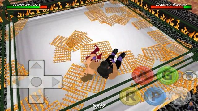 Wwe Top 35 moves of The Undertaker in Wrestling Revolution 3D смотреть онлайн