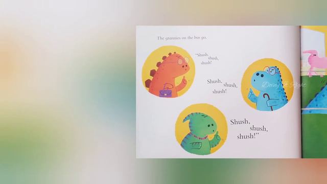 The Dinos On The Bus by Petter Millett. || Read Aloud Book. || Doing It Right. || Dinos Rhymes. смотреть онлайн