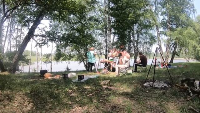 Отдых на природе,рыбалка,шашлыки смотреть онлайн
