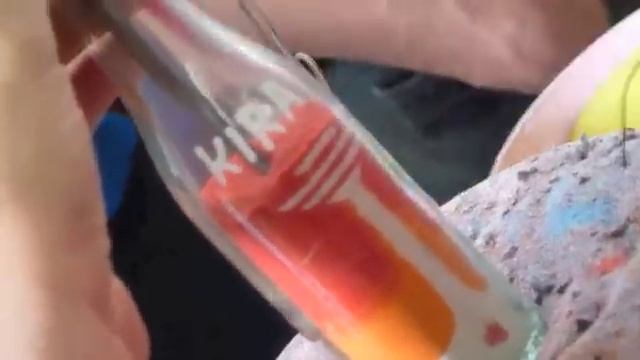 Learn how to do the sand art bottle (1) by Rezan Yusef смотреть онлайн