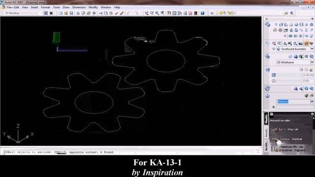 Создание анимации в AutoCAD при помощи скрипта. смотреть онлайн