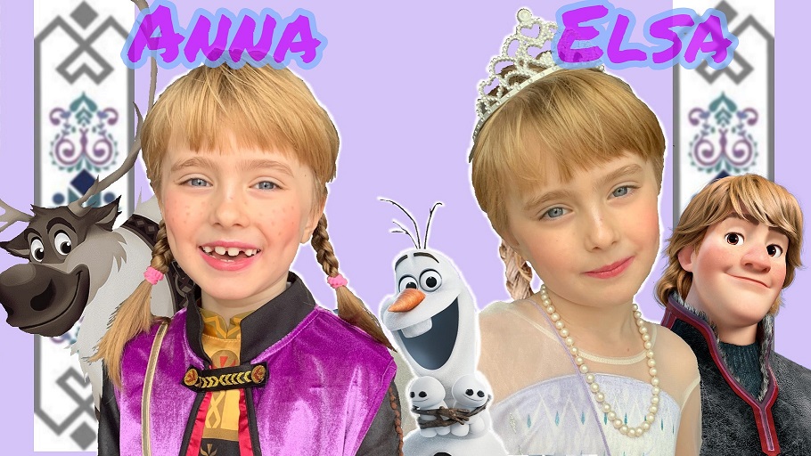 Платья «Холодное сердце»! Анна и Эльза-Превращения! в конце видео Песня Анны!ELSA and ANNA FROZEN 2 смотреть онлайн