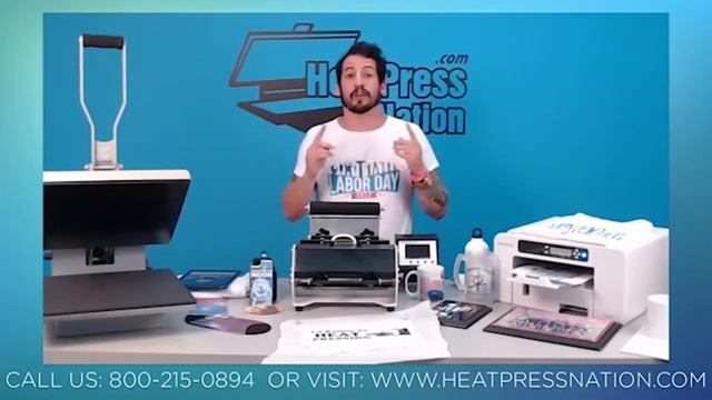 HeatPressNation Facebook Live - August 31, 2017 - Sublimation Printing смотреть онлайн