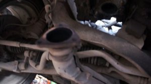 Снимаем двигатель с Subaru Outback BP9 EJ253