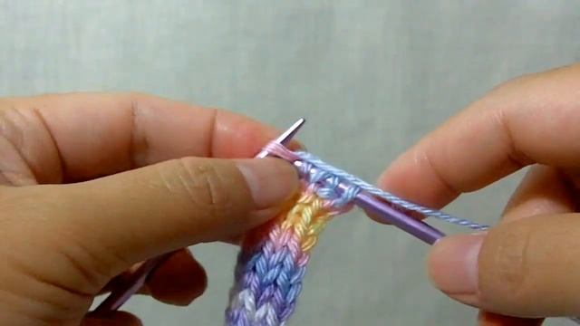 How to knit I-cord with 6 Stitches смотреть онлайн