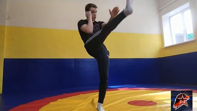 Никитин Севастьян Александрович, рукопашный бой, силовая разминка смотреть онлайн