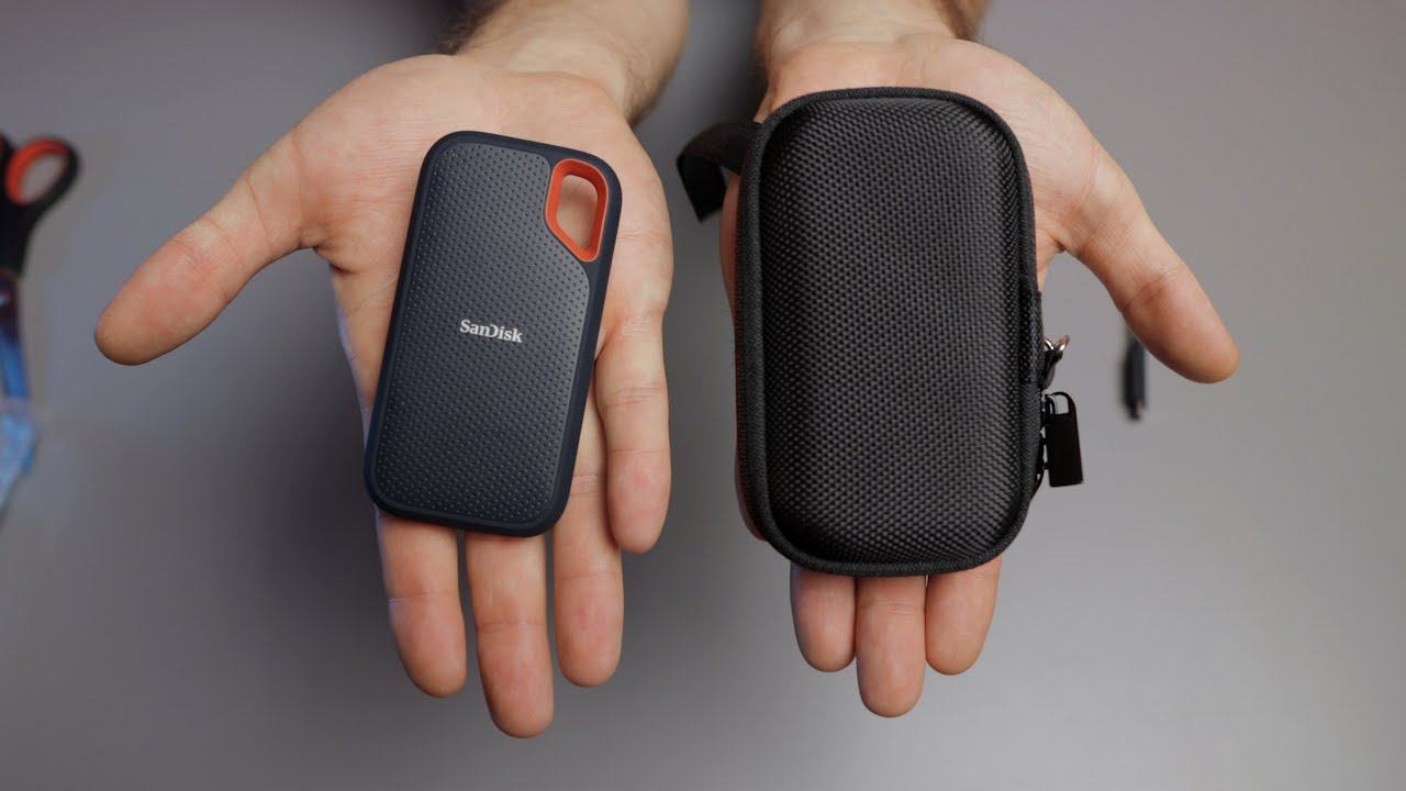 Защитный чехол для внешнего жесткого диска SanDisk SSD E61 ЗА КОПЕЙКИ! смотреть онлайн