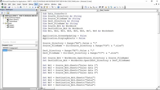 PART 5 - HOW TO INCREASE & DECREASE VBA CODE FONT SIZE (TAMIL) | Kallanai YT смотреть онлайн