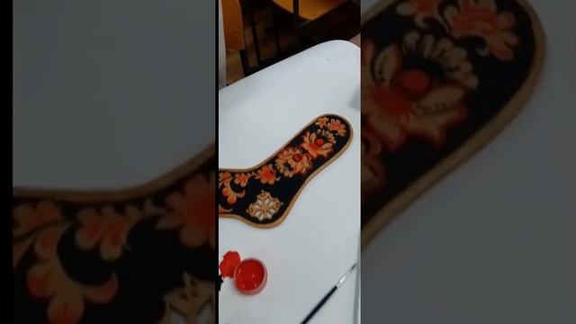 Рождественский сапожок « хохлома» смотреть онлайн